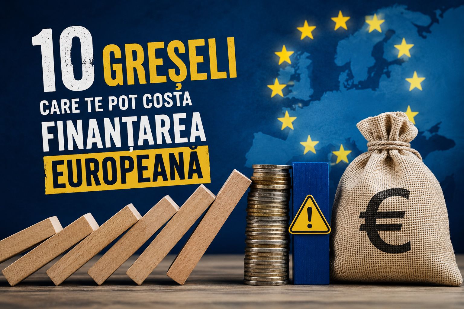 🚀 10 greșeli care te pot costa finanțarea europeană