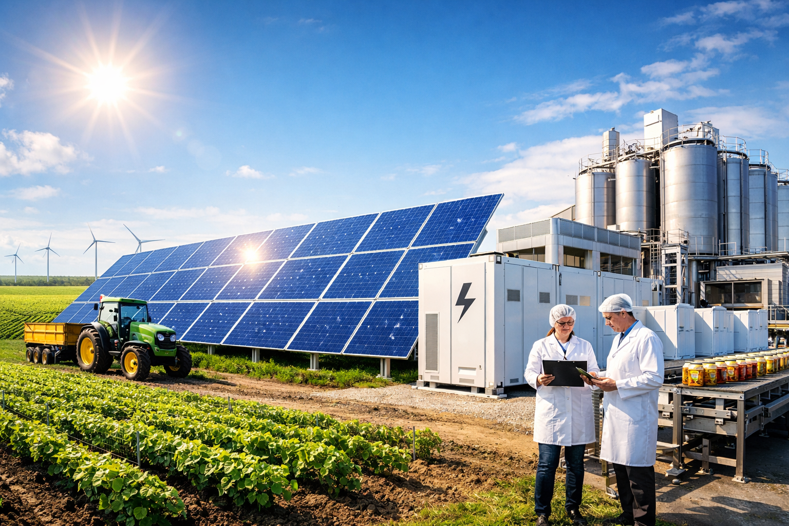 ☀️ PANOURI FOTOVOLTAICE PENTRU FERME SI DOMENIUL ALIMENTAR